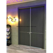 Matte Black & Grey Front Doors, Black & Grey Lacquer Doors